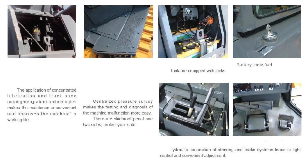 Construction Machinery Spare Parts for Bulldozers with Ripper and Blade