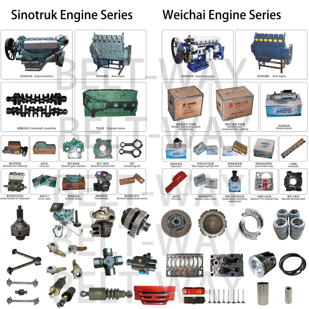 Wd615.47 Sinotruk HOWO Truck Part Wechai Engine Parts Marine Engine Spare Parts