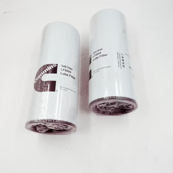Filtro de aceite lubricante Cummins Fleetguard 3401544 LF9009 para motor NTA855